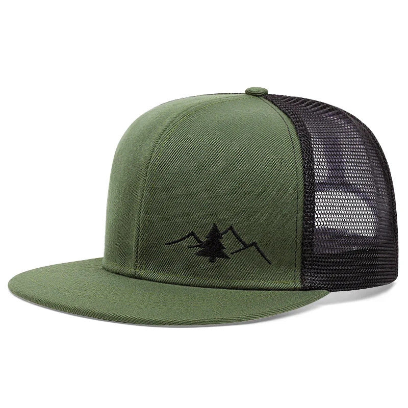 Gorra trucker bordada estilo streetwear - vista 2