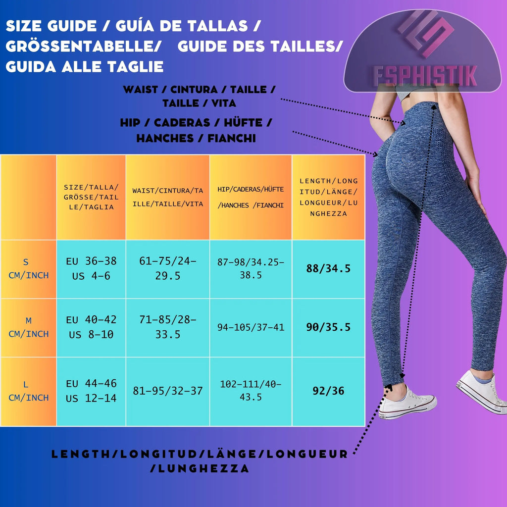 Leggings push up cintura alta, tejido transpirable