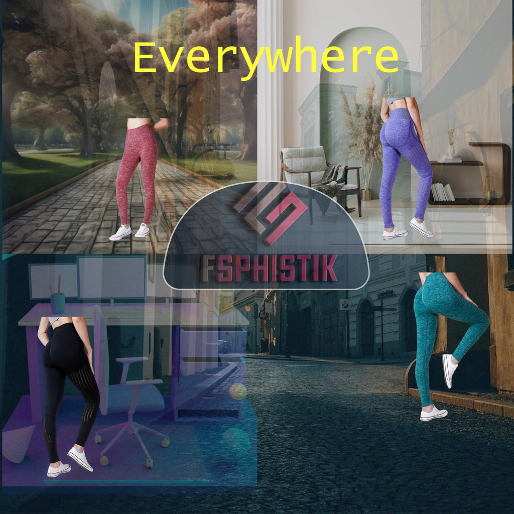 Leggings push up cintura alta, tejido transpirable