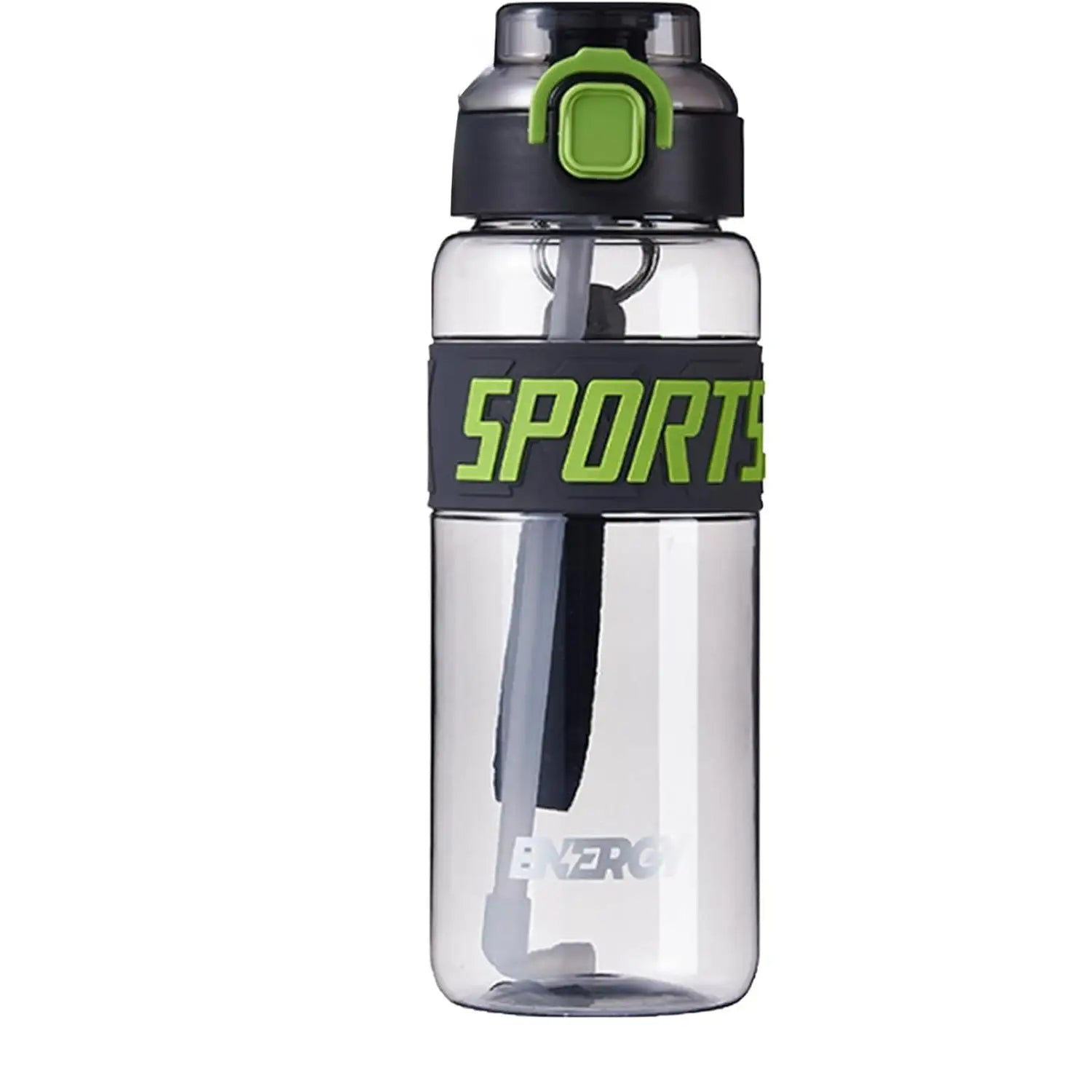 Botella deportiva 850ml antigoteo, apertura de un toque