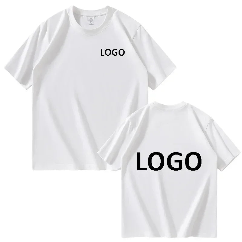 Camiseta personalizada 100% algodón, cuello redondo