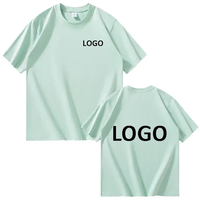 Camiseta personalizada 100% algodón, cuello redondo
