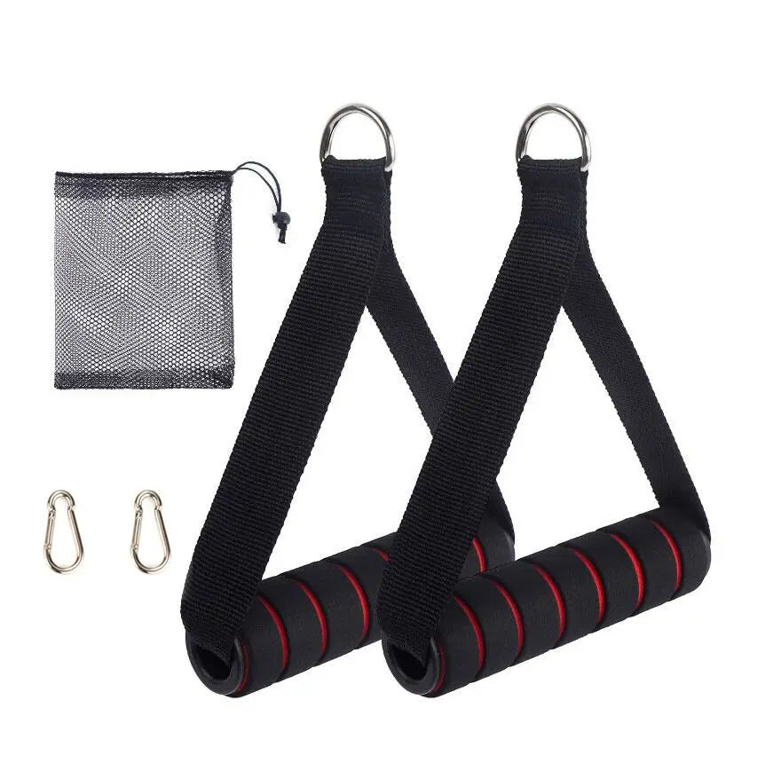 Bandas de resistencia con barra, kit de gimnasio en casa