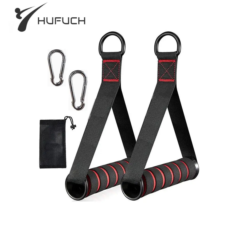 Bandas de resistencia con barra, kit de gimnasio en casa