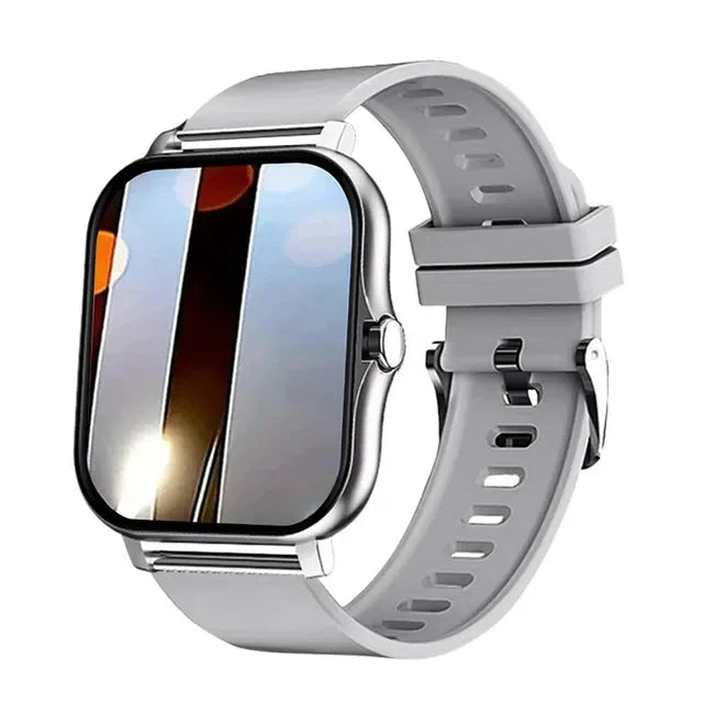 Smartwatch deportivo 1.83'' con monitor de salud, resistente al agua