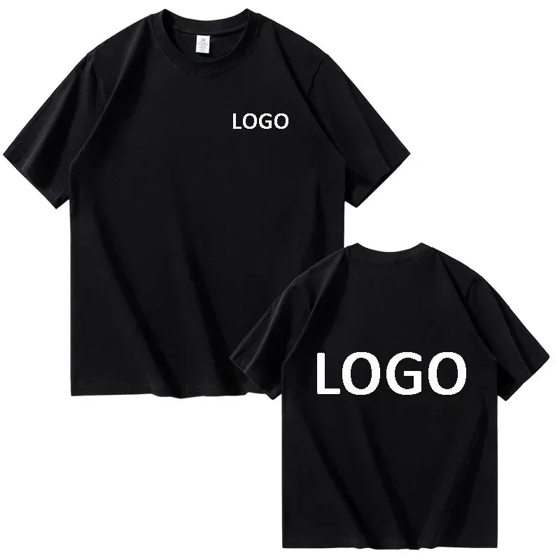 Camiseta personalizada 100% algodón, cuello redondo