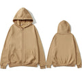 Sudadera con capucha oversize, cremallera, unisex
