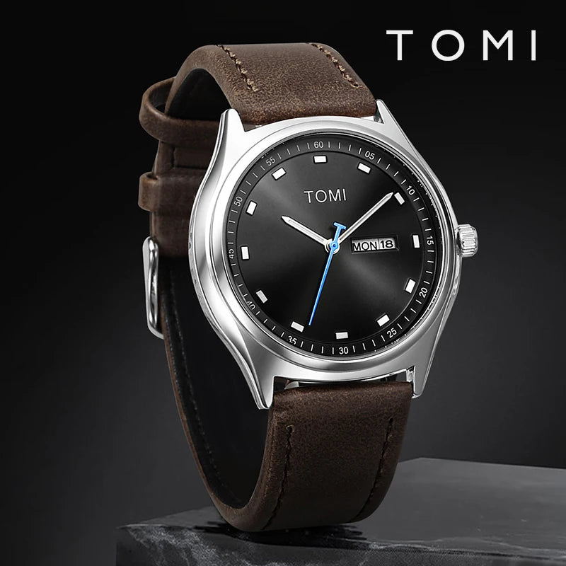 Reloj TOMI minimalista, casual, unisex