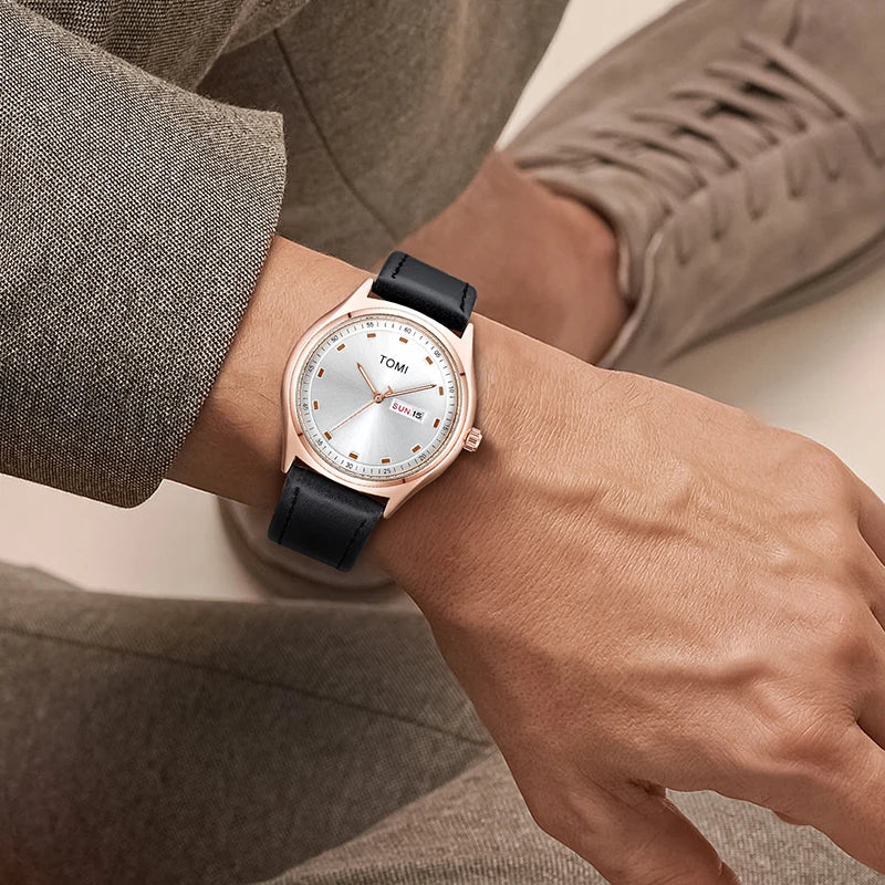 Reloj TOMI minimalista, casual, unisex