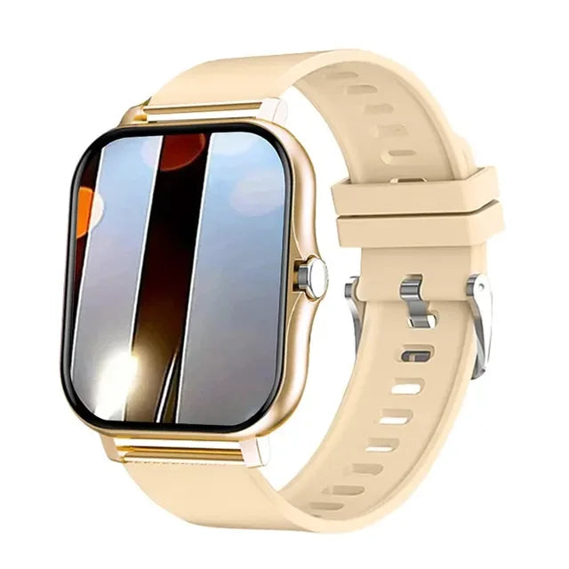 Smartwatch deportivo 1.83'' con monitor de salud, resistente al agua