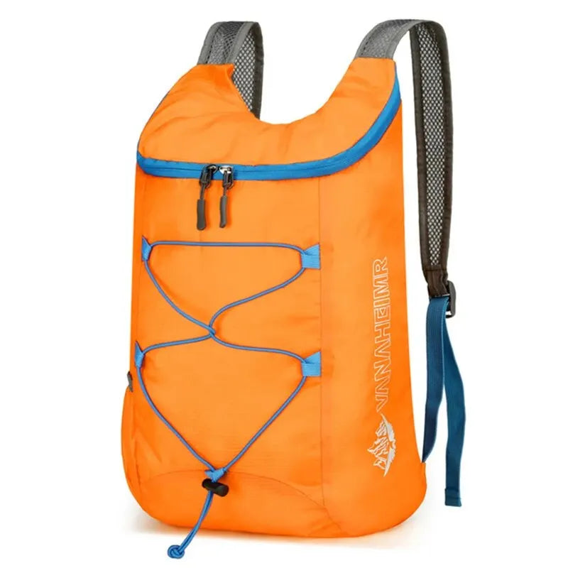 Mochila plegable multifuncional, alta densidad, ligera