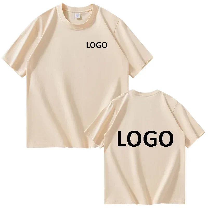 Camiseta personalizada 100% algodón, cuello redondo