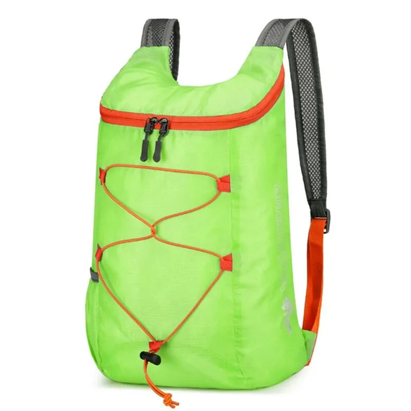Mochila plegable multifuncional, alta densidad, ligera