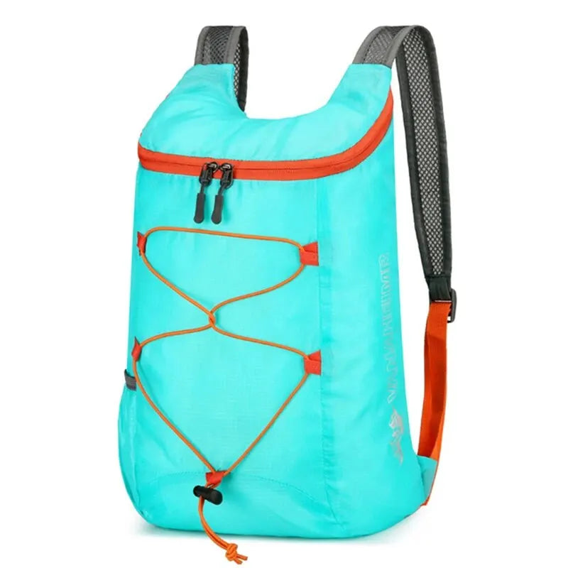 Mochila plegable multifuncional, alta densidad, ligera