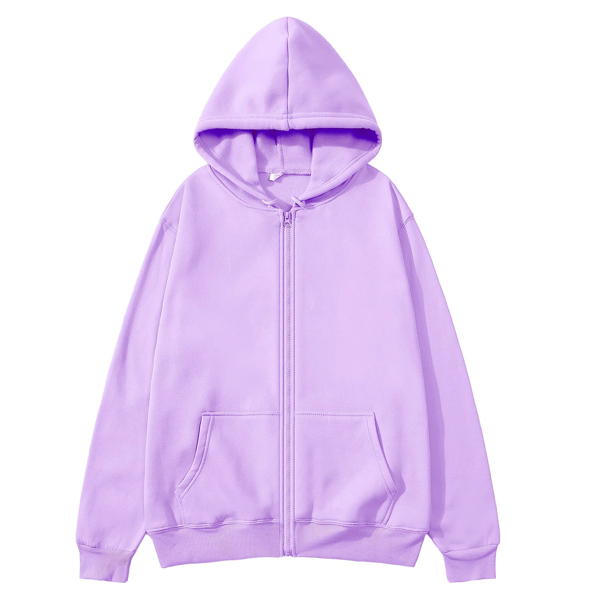 Sudadera con capucha oversize, cremallera, unisex