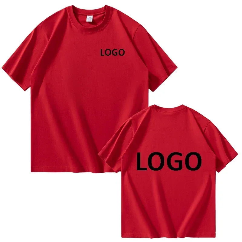 Camiseta personalizada 100% algodón, cuello redondo