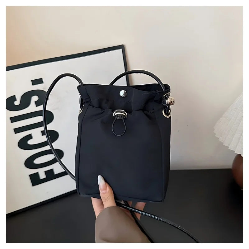 Bolso bandolera Homefish de nylon, mini multifuncional