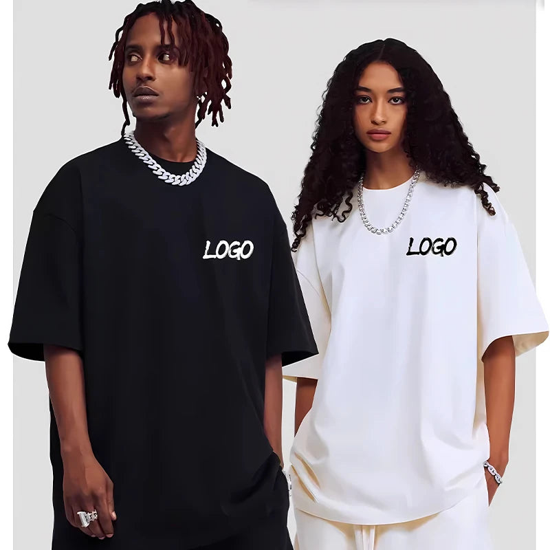 Camiseta personalizada 100% algodón, cuello redondo