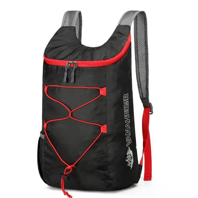 Mochila plegable multifuncional, alta densidad, ligera