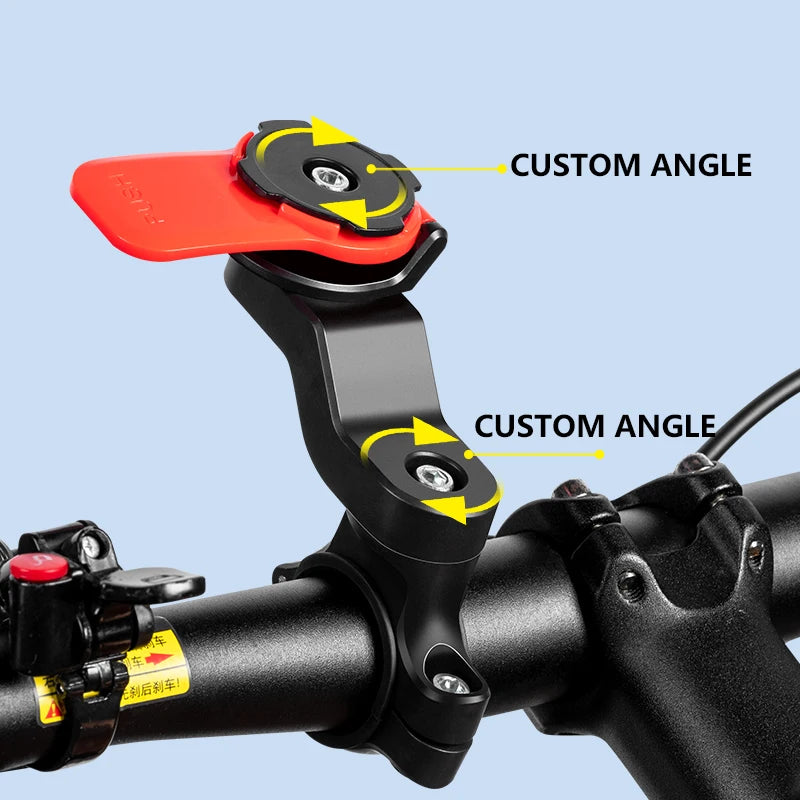 Soporte universal de móvil con amortiguador, bici/moto