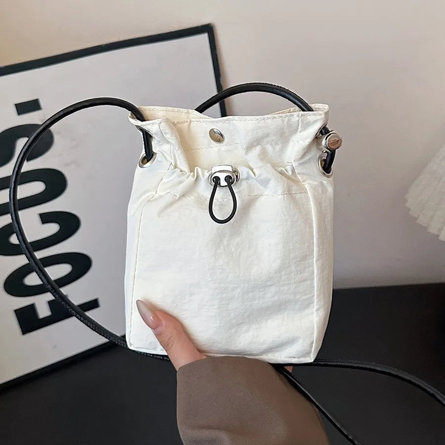 Bolso bandolera Homefish de nylon, mini multifuncional