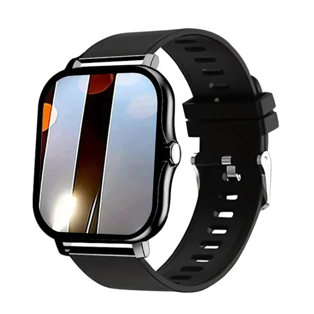 Smartwatch deportivo 1.83'' con monitor de salud, resistente al agua