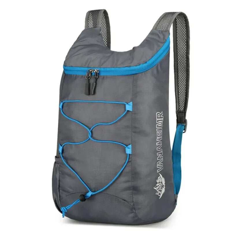 Mochila plegable multifuncional, alta densidad, ligera
