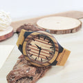 Reloj de madera ecológico