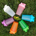 Shaker Sport 400ml - Botella Mezcladora Proteína Antigoteo