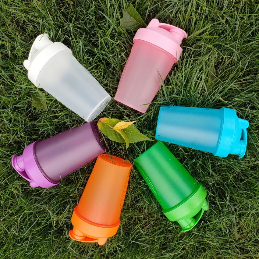 Shaker Sport 400ml - Botella Mezcladora Proteína Antigoteo